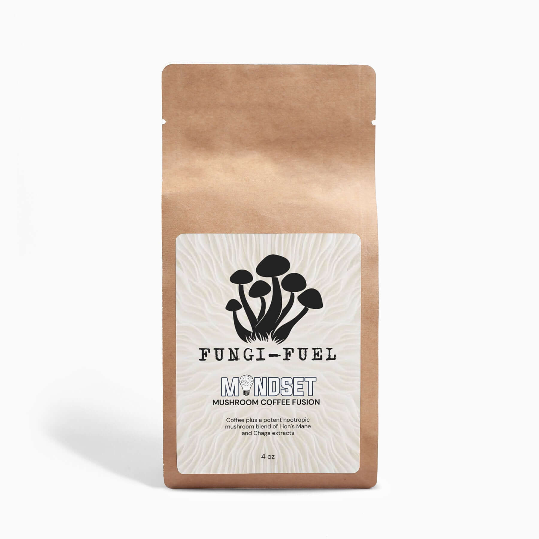 Mushroom Coffee Fusion - Lion’s Mane & Chaga 4oz