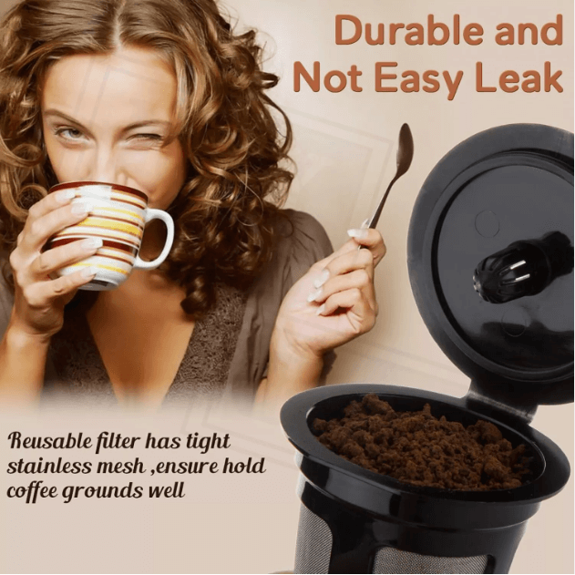 Universal Reusable K-Cup Filters 6-Pack