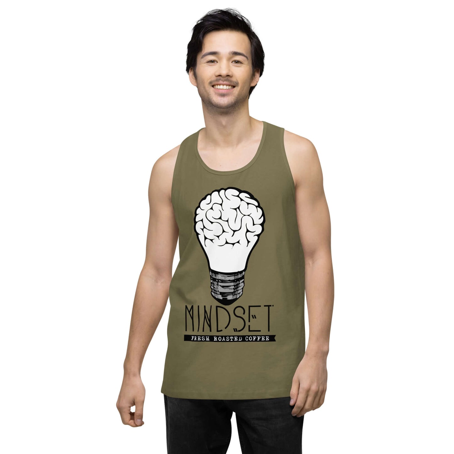 Mindset - Mens premium tank top  Quality Basics