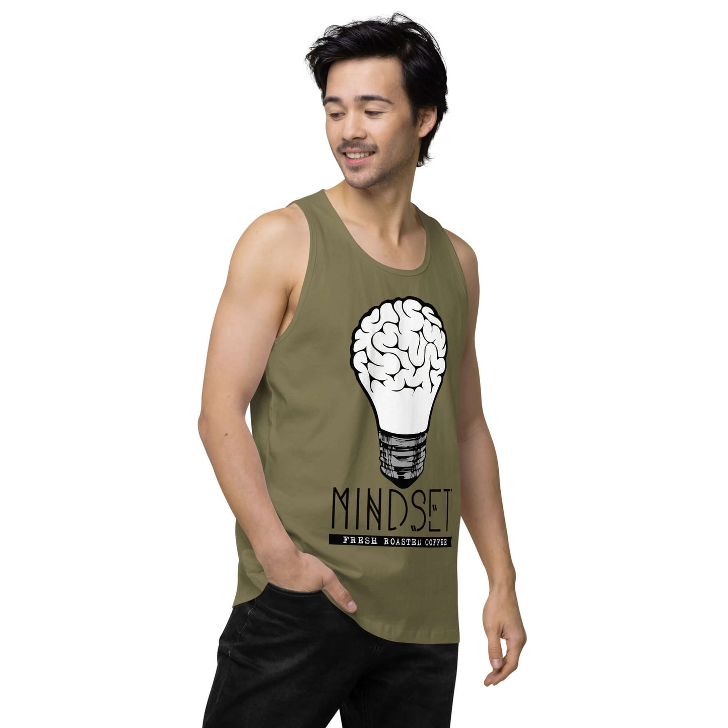 Mindset - Mens premium tank top  Quality Basics