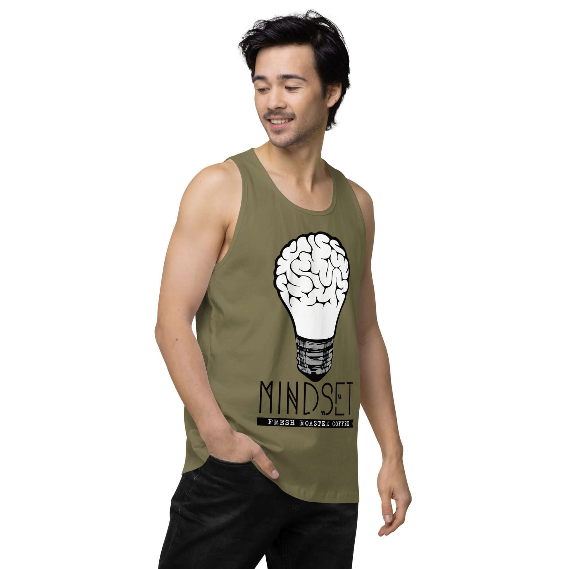 Mindset - Mens premium tank top  Quality Basics