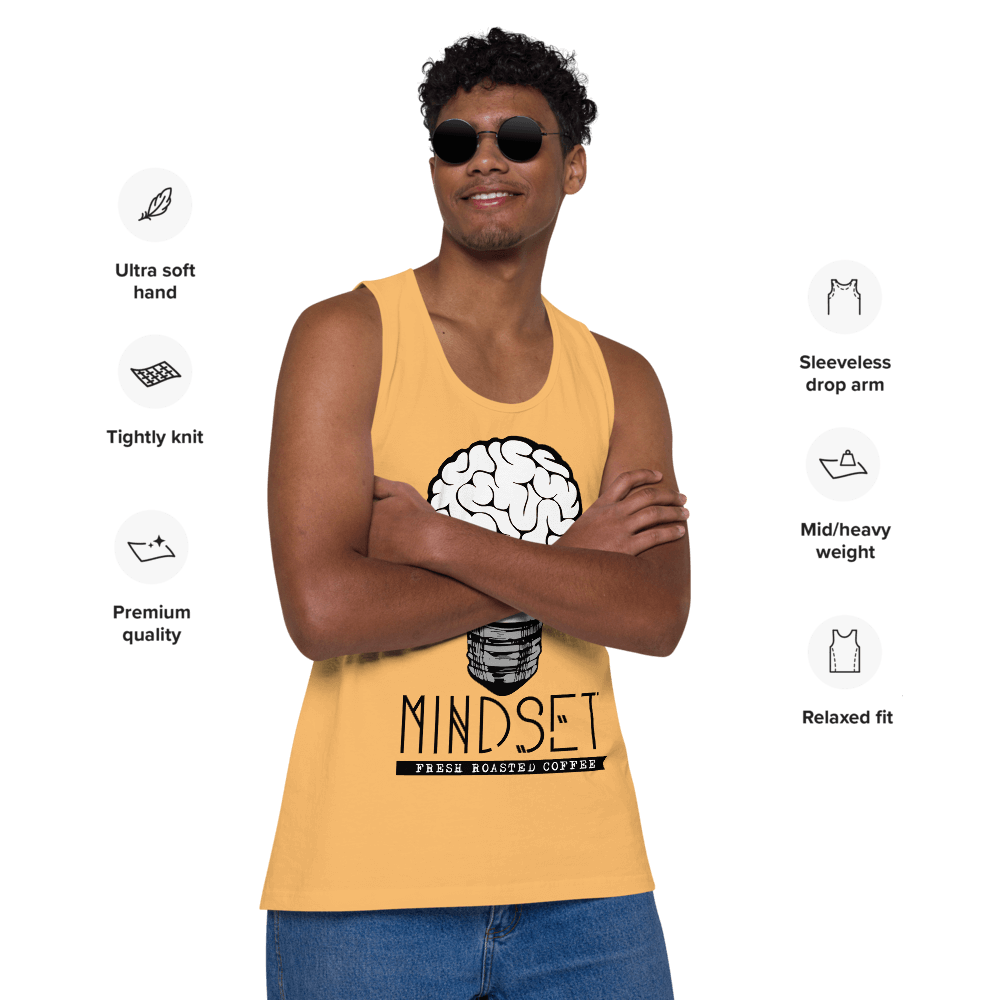 Mindset - Mens premium tank top  Quality Basics