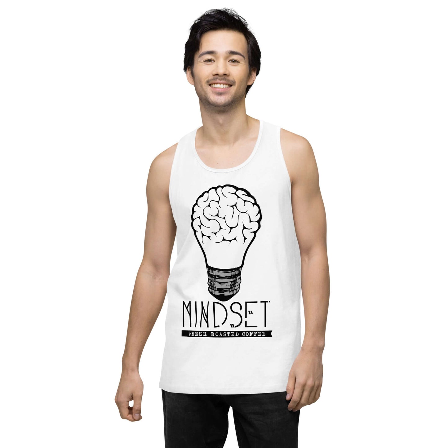 Mindset - Mens premium tank top  Quality Basics