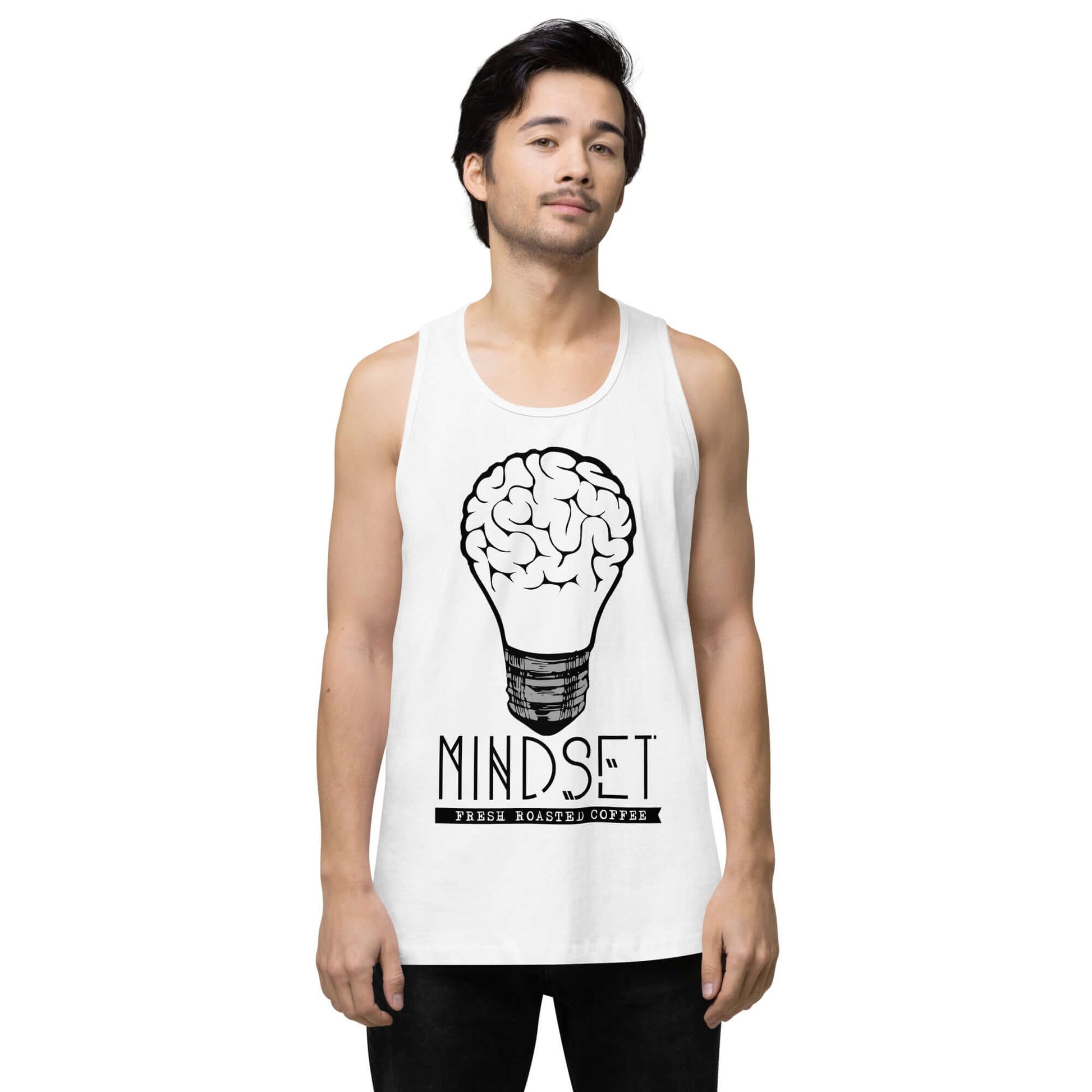 Mindset - Mens premium tank top  Quality Basics