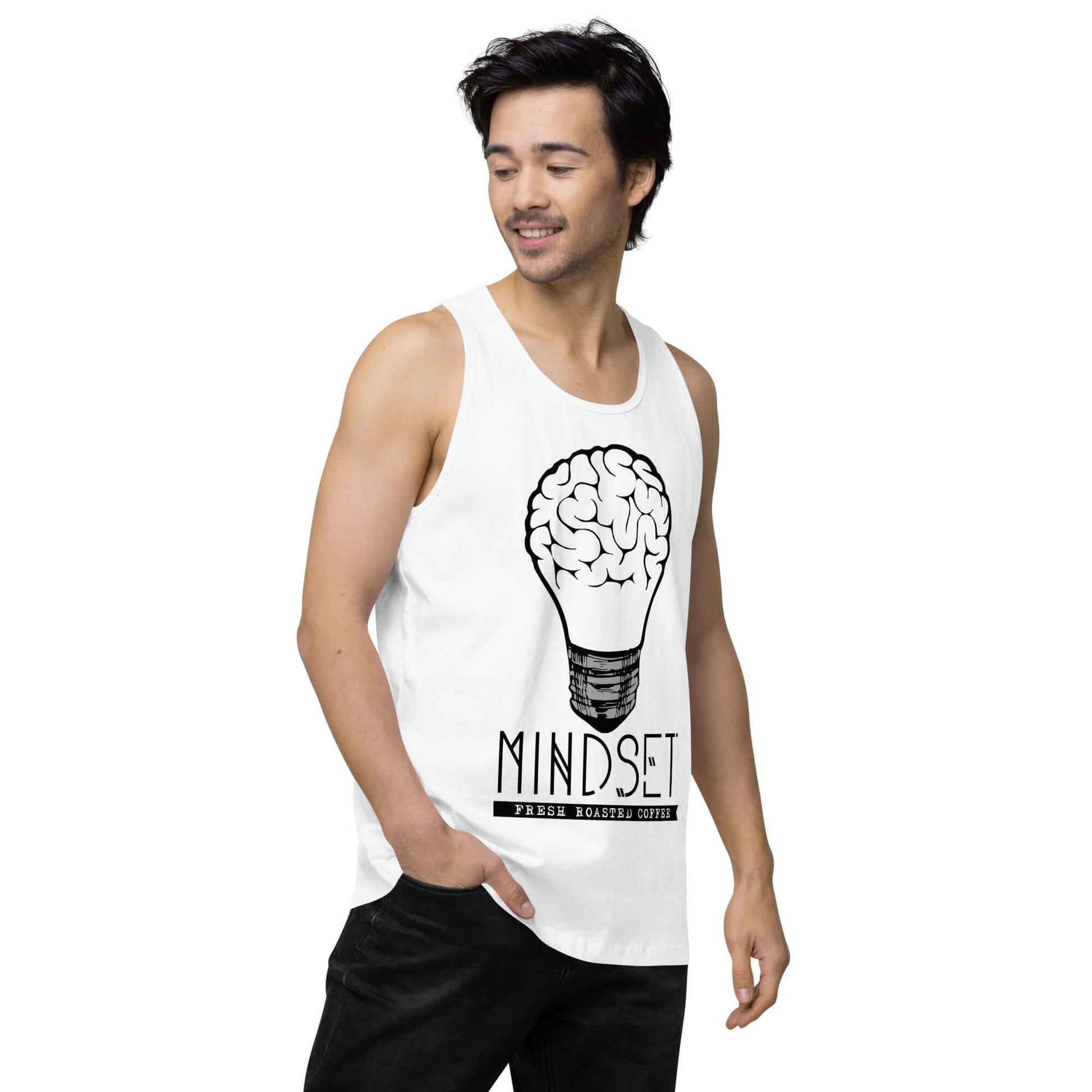 Mindset - Mens premium tank top  Quality Basics