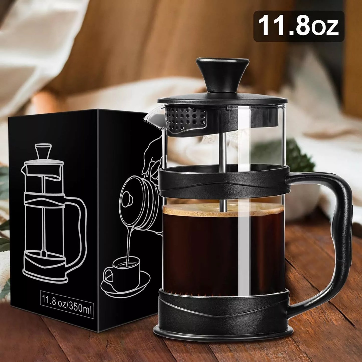 French Press Coffee and Tea Maker