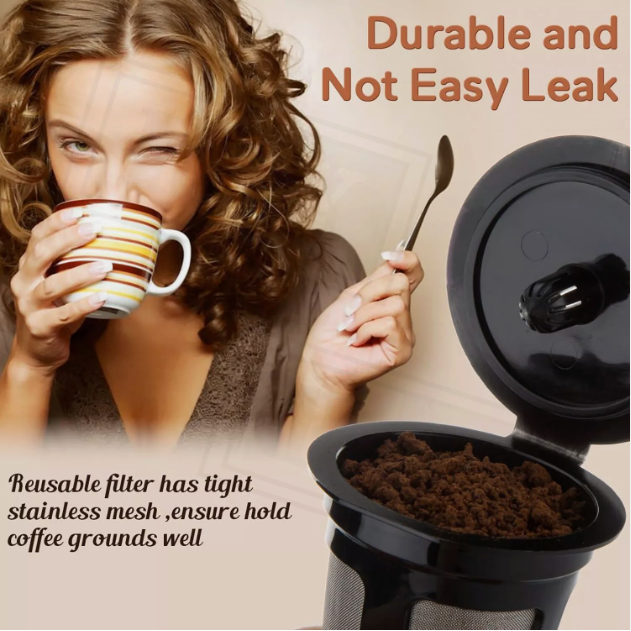 Universal Reusable K-Cup Filters (6-Pack)